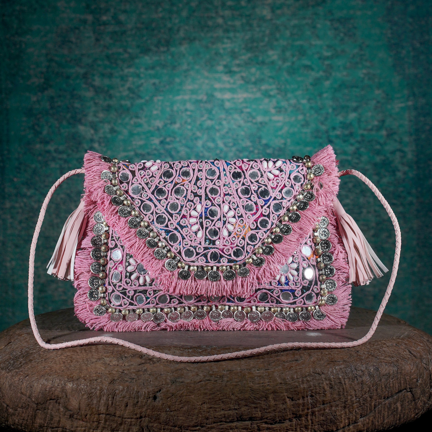 Pink Hichki Clutch 005