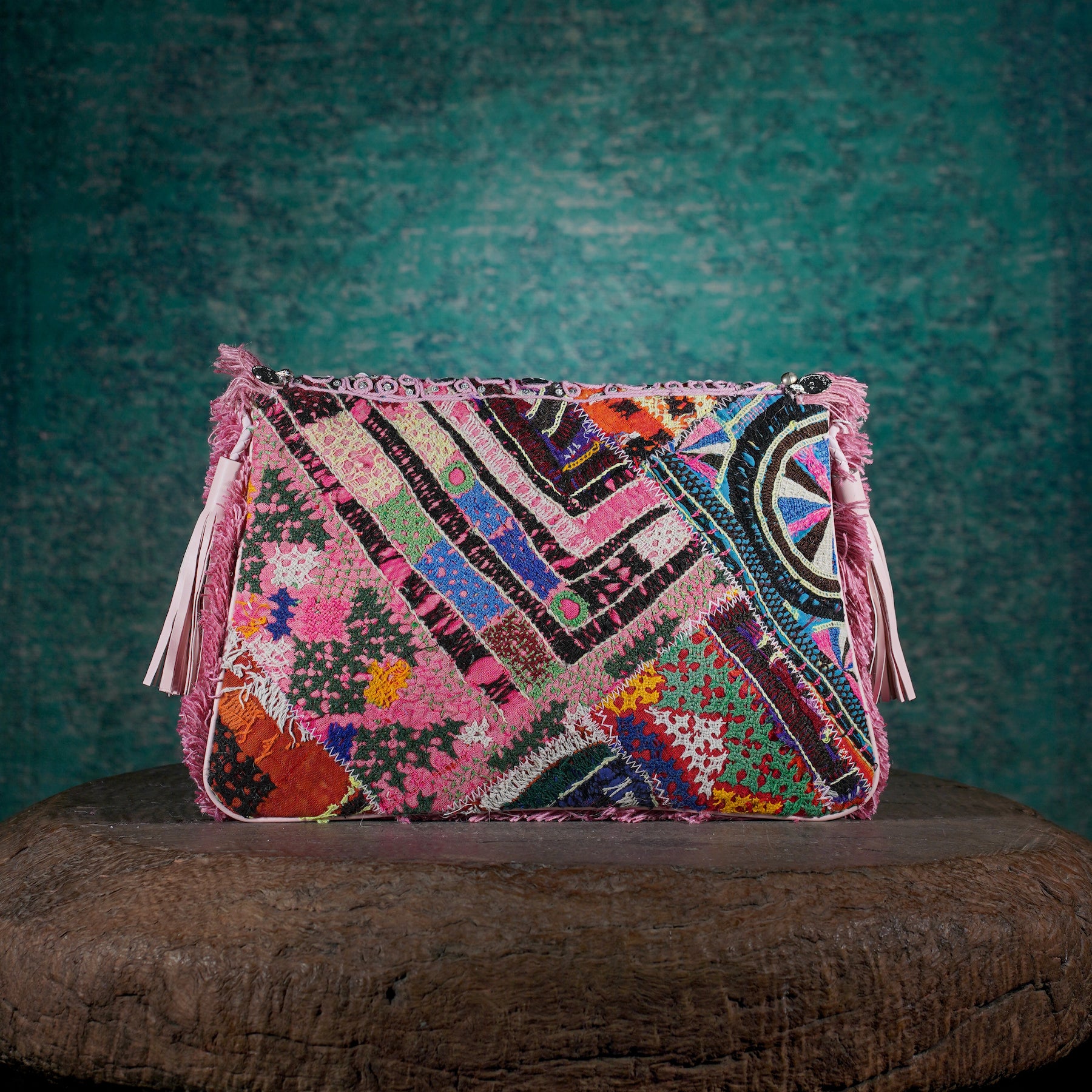 Pink Hichki Clutch 011