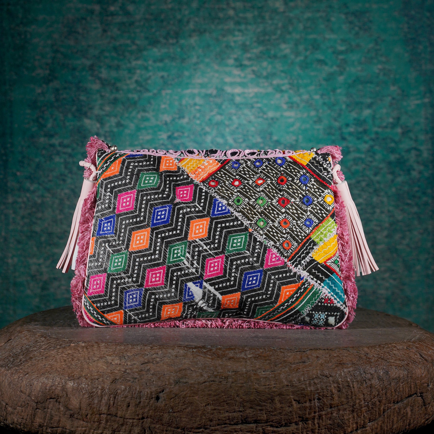 Pink Hichki Clutch 014