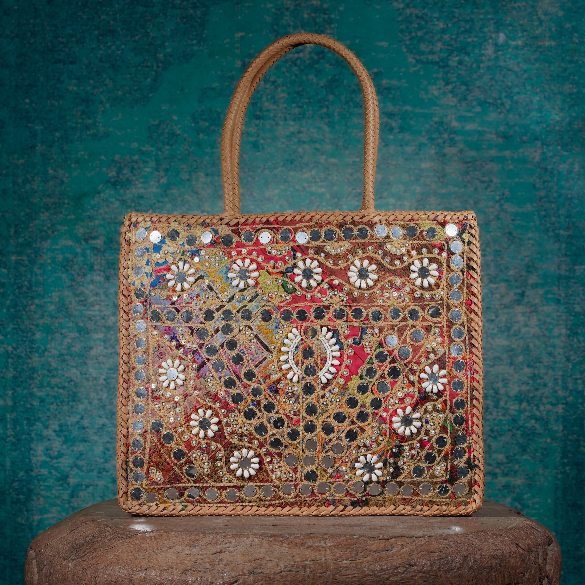 Beige Hichki Shopper Bag 004
