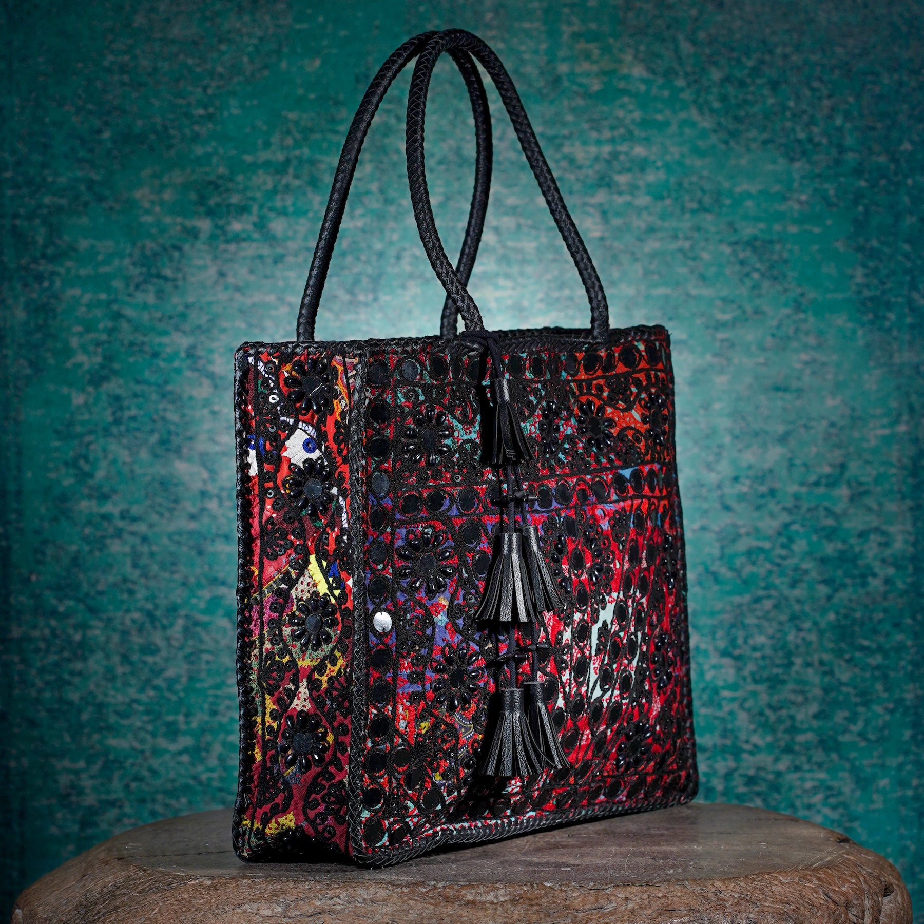 Black Hichki Shopper Bag 002