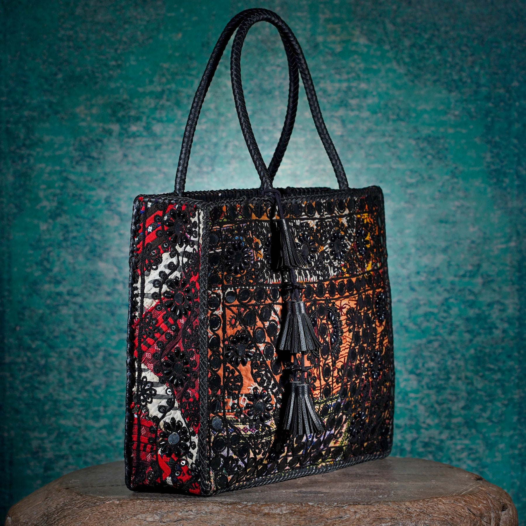 Black Hichki Shopper Bag 003