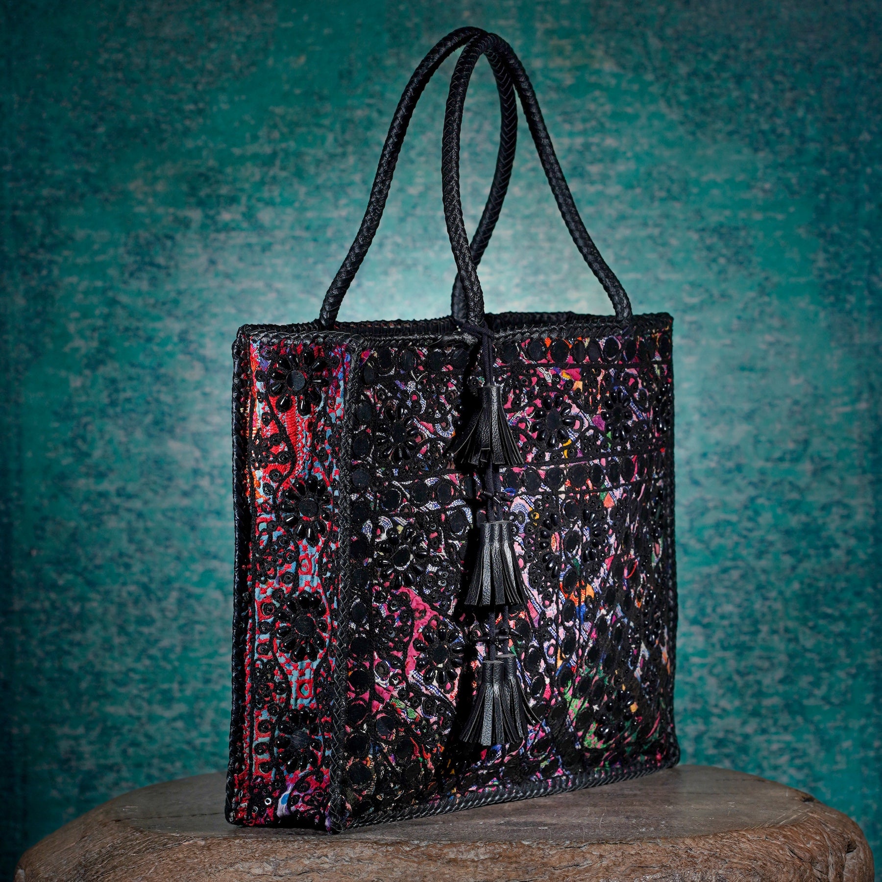 Black Hichki Shopper Bag 004