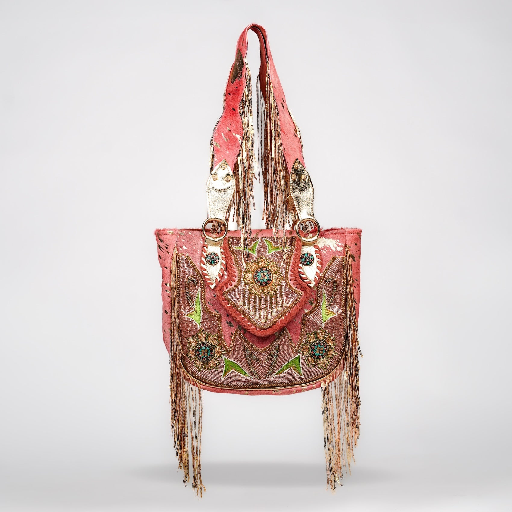 Peach Isabella Shoulder Bag