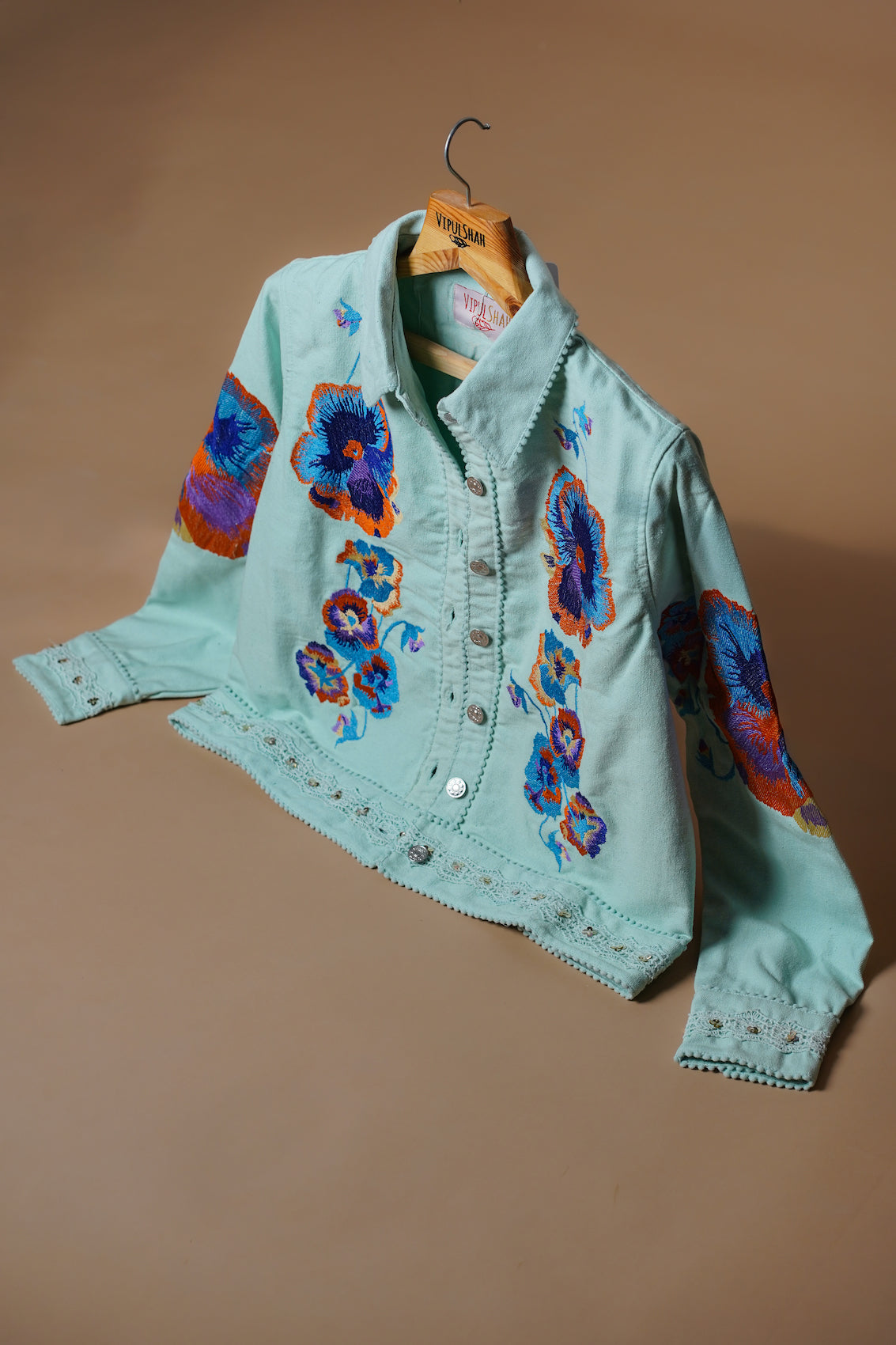 Aqua Phool Jacket