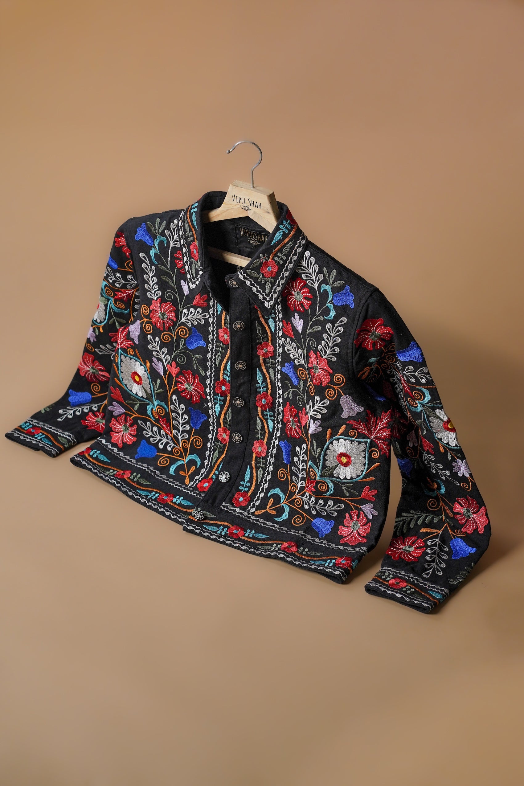 Fulkari Jacket - Black