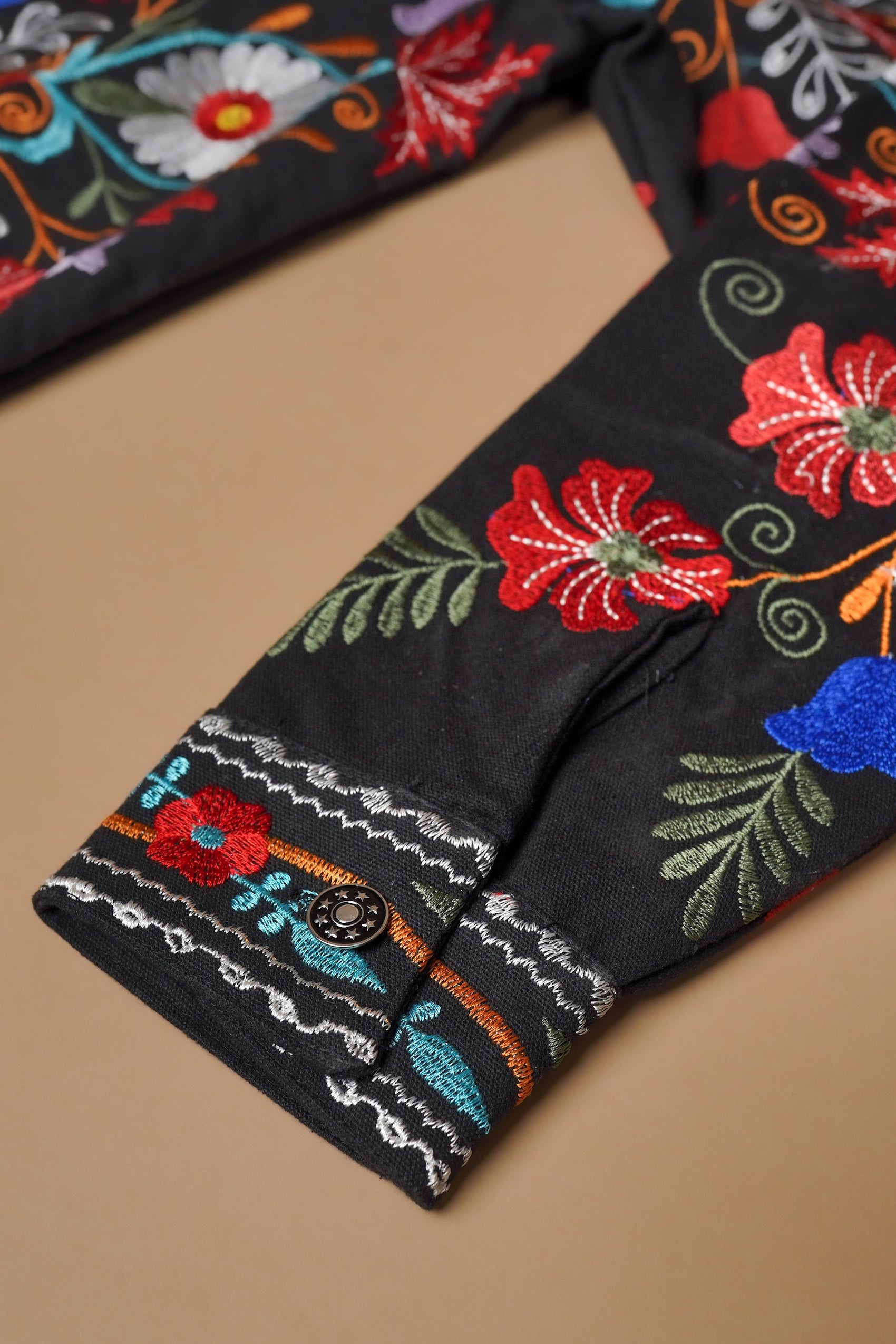 Fulkari Jacket - Black