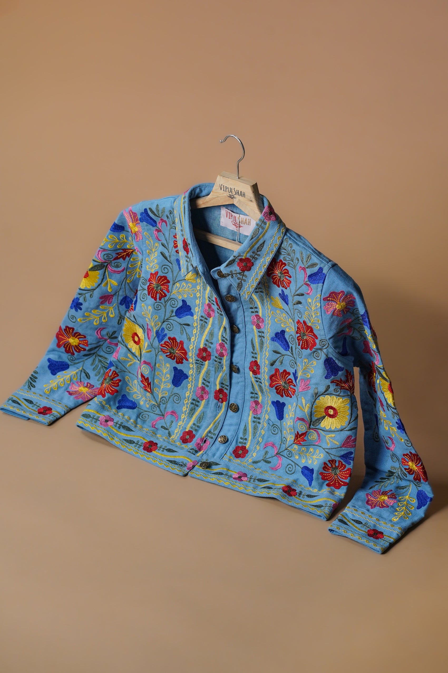 Fulkari Jacket - Denim