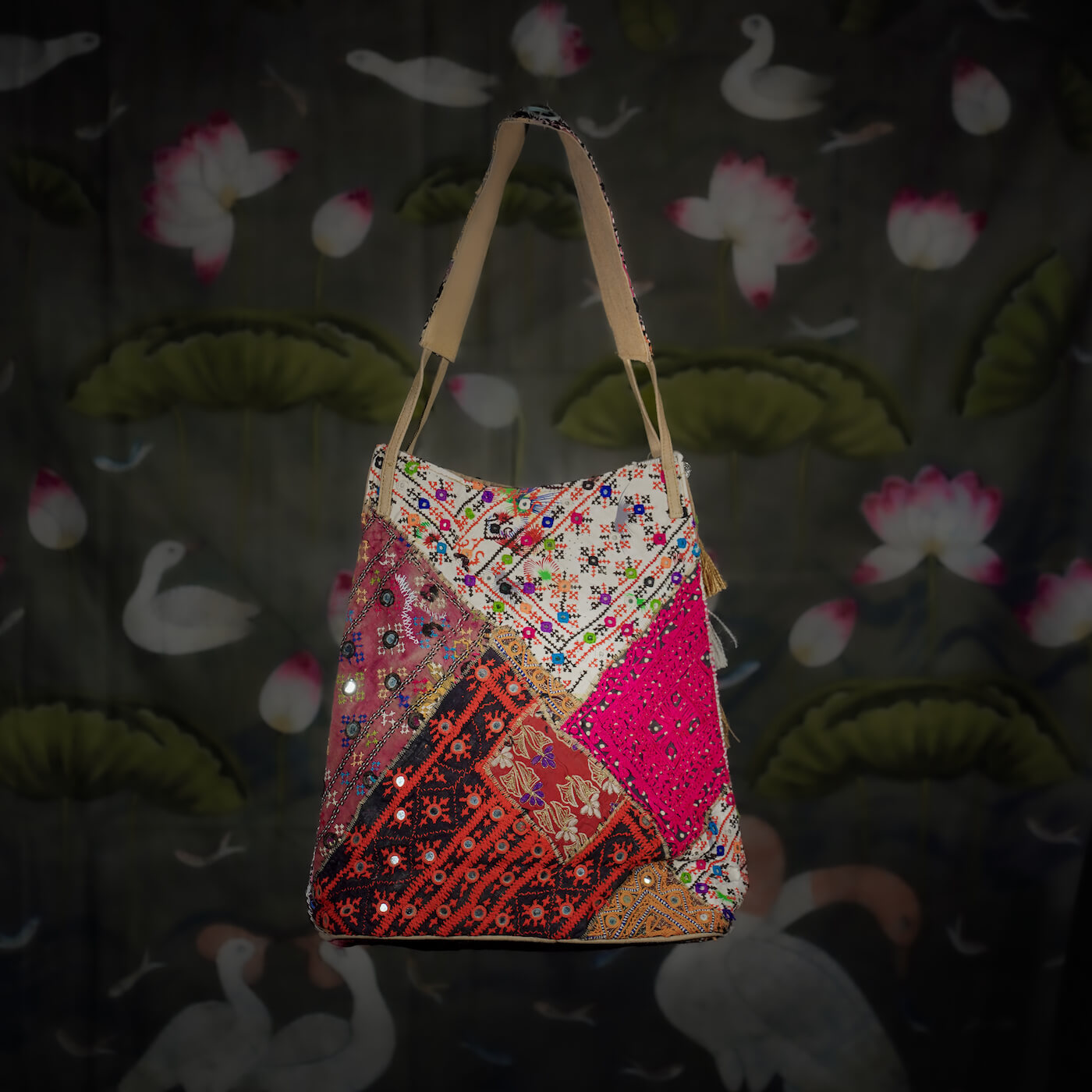 Beige Kalbelia Tote 001