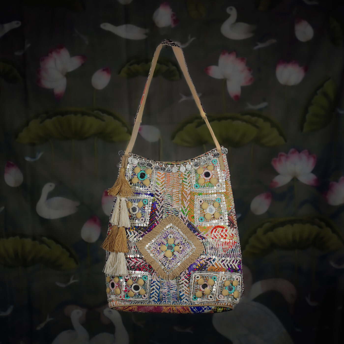 Beige Kalbelia Tote 002