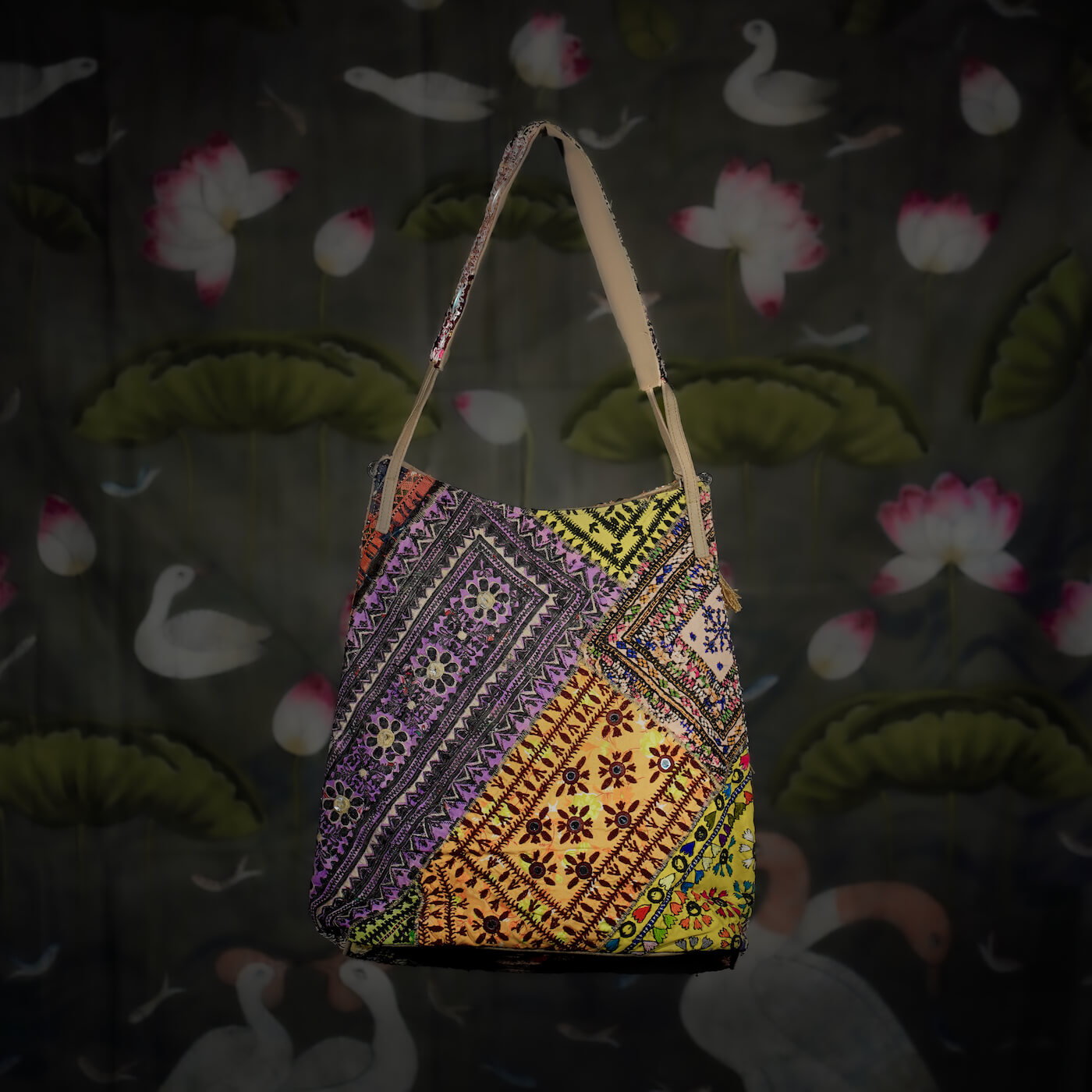 Beige Kalbelia Tote 002