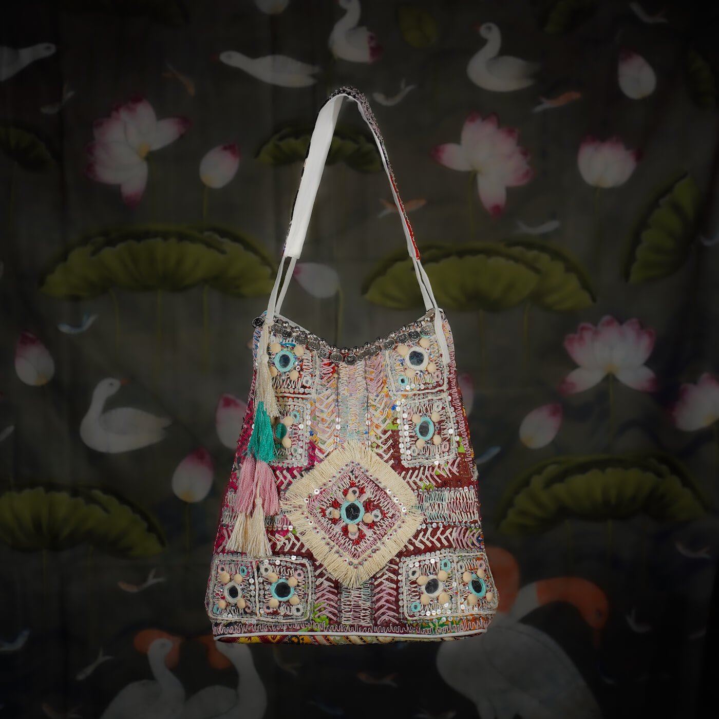 Cream Kalbelia Tote 001