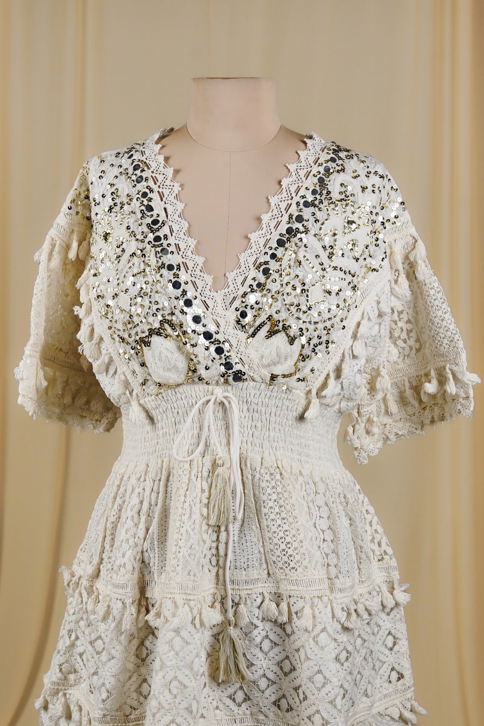 Lyza V-Neck Short Dress