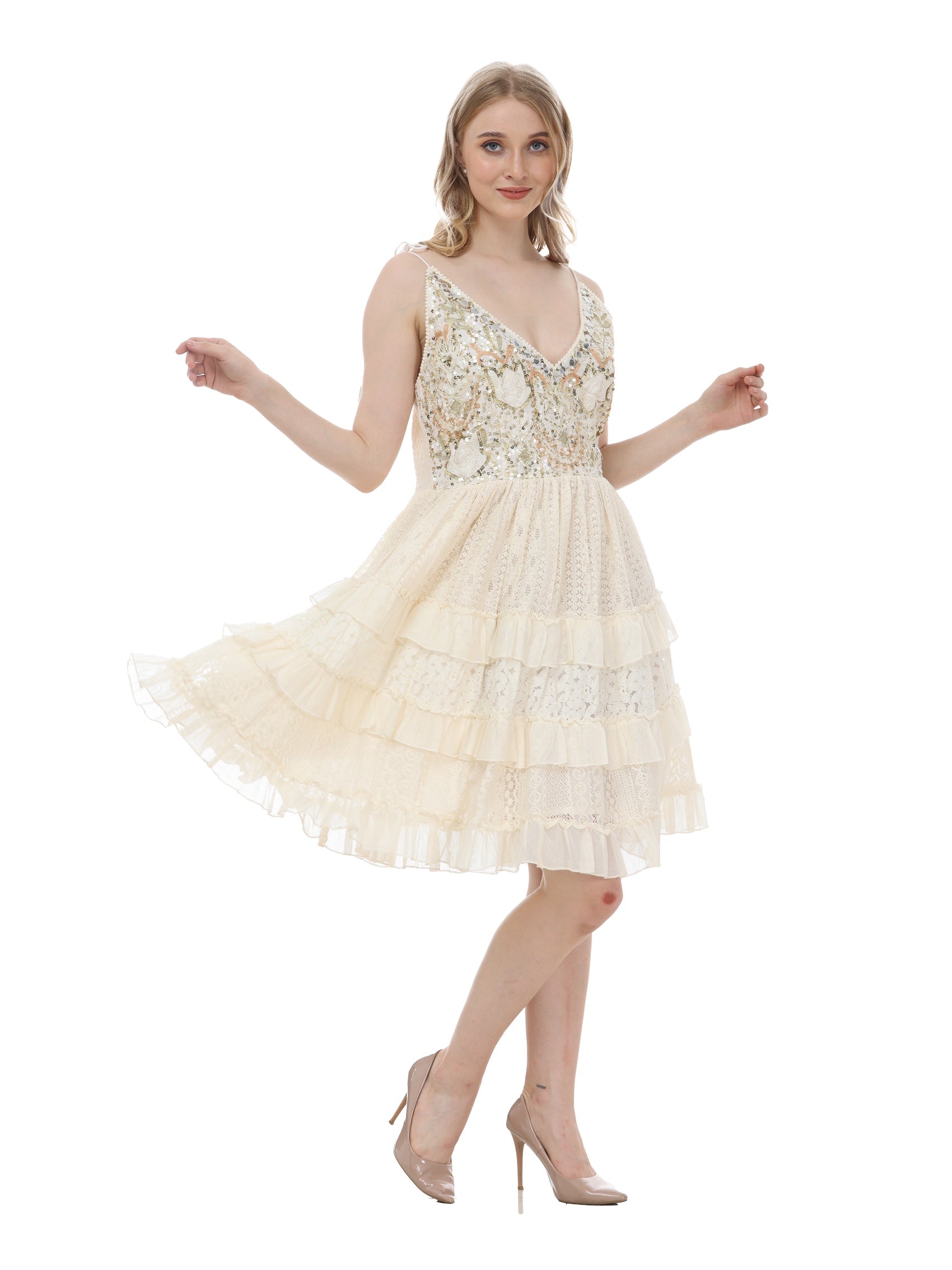 Lyza Strapy Short Dress