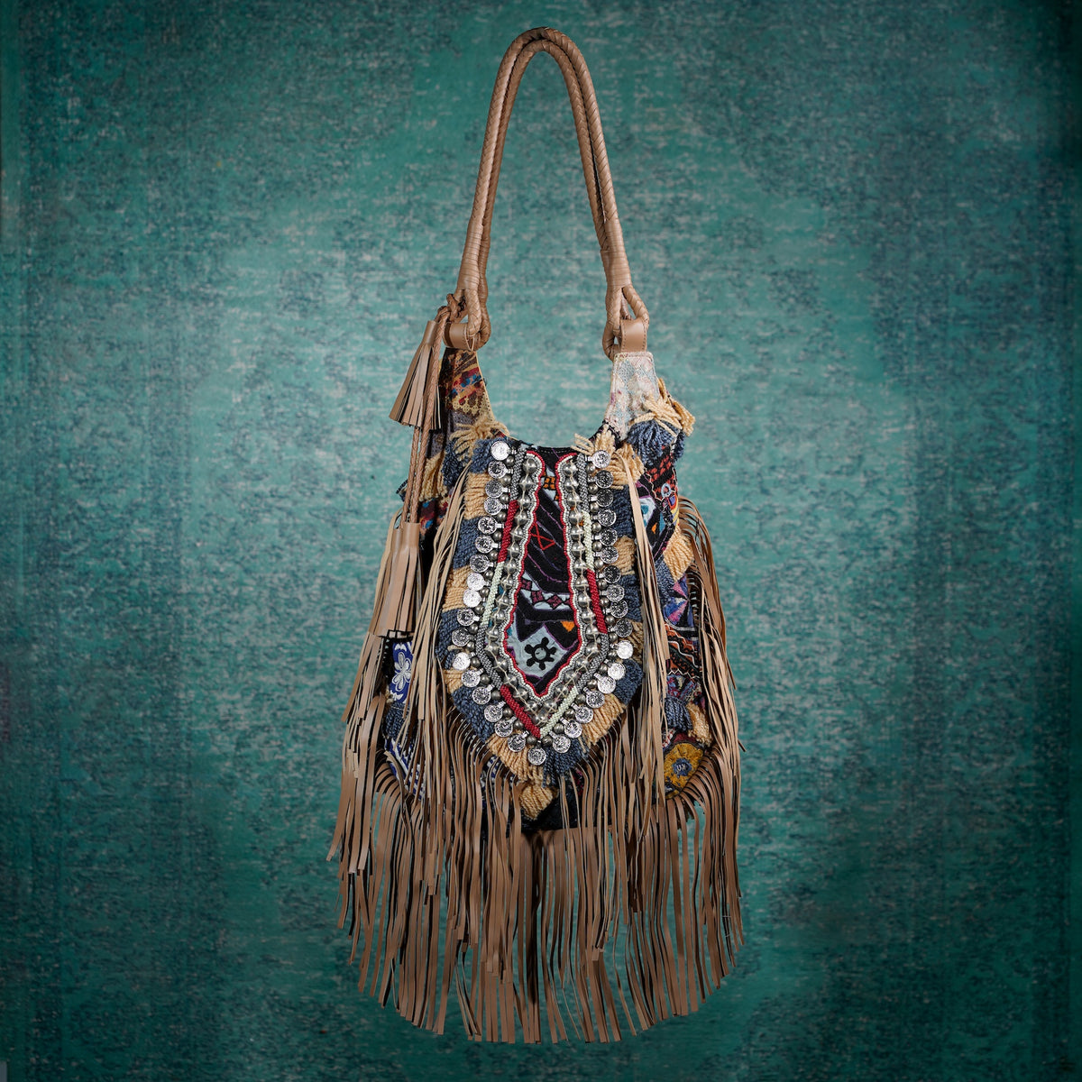 Beige Machli Tote 013