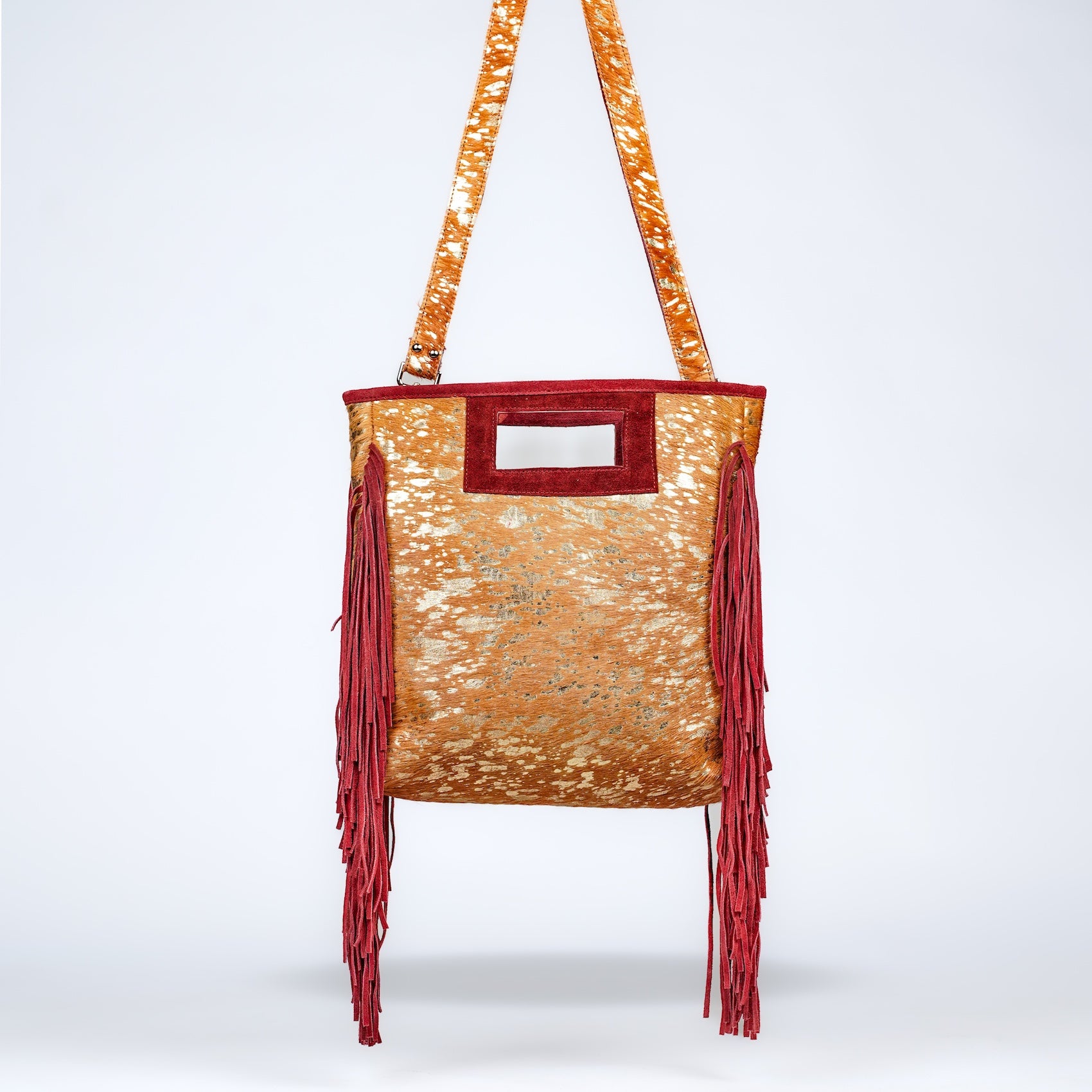Beige Panthera Shoulder Bag