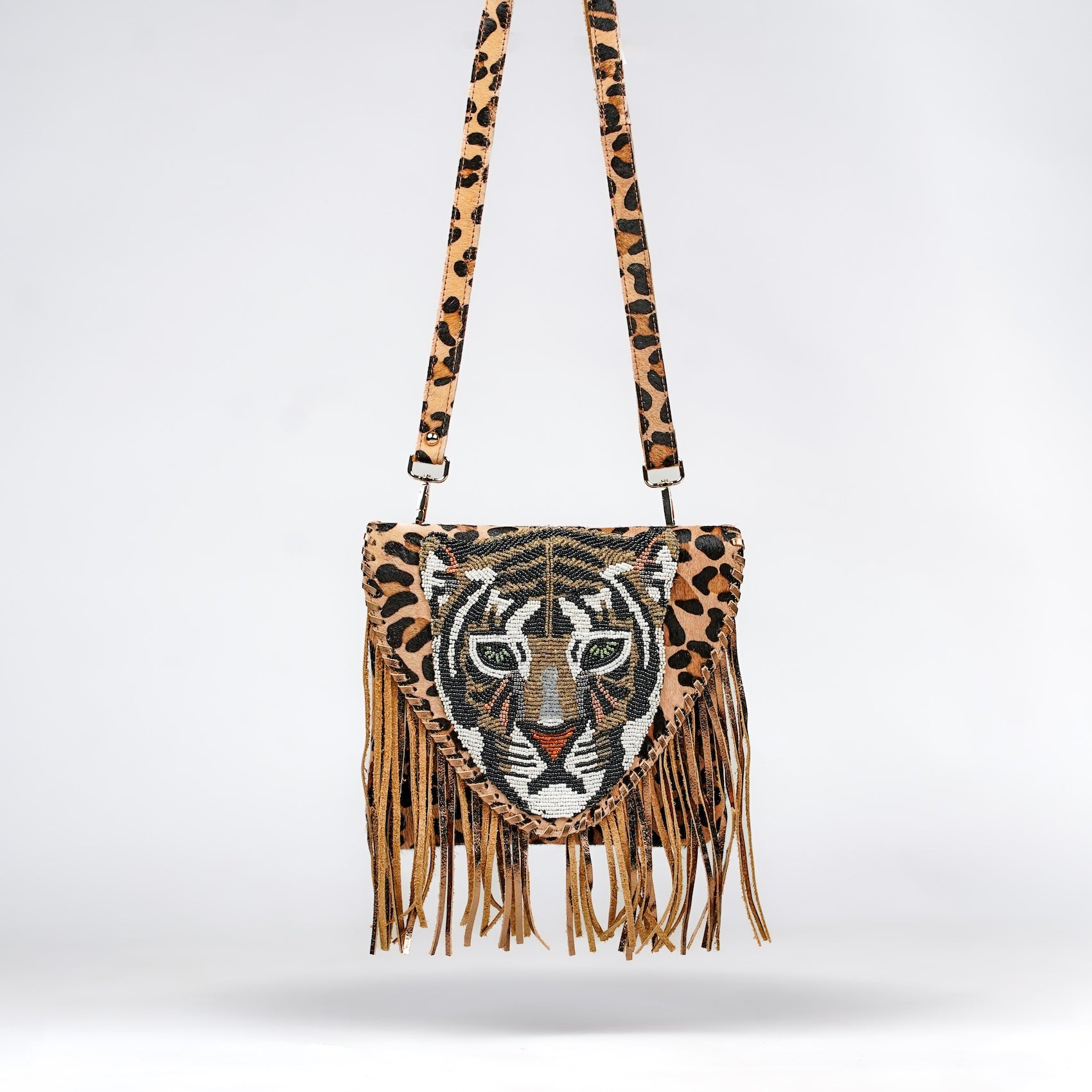 Spotted Skin Tiger Sling Bag