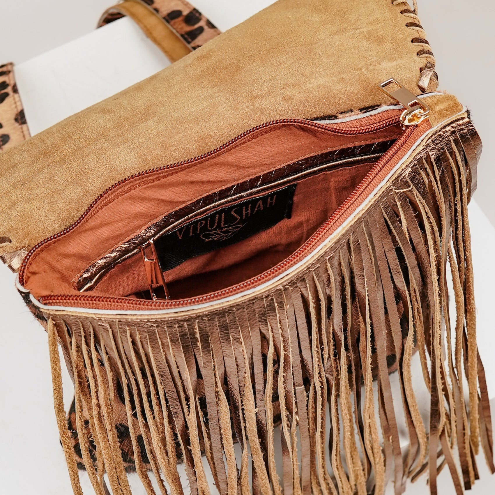 Spotted Skin Tiger Sling Bag